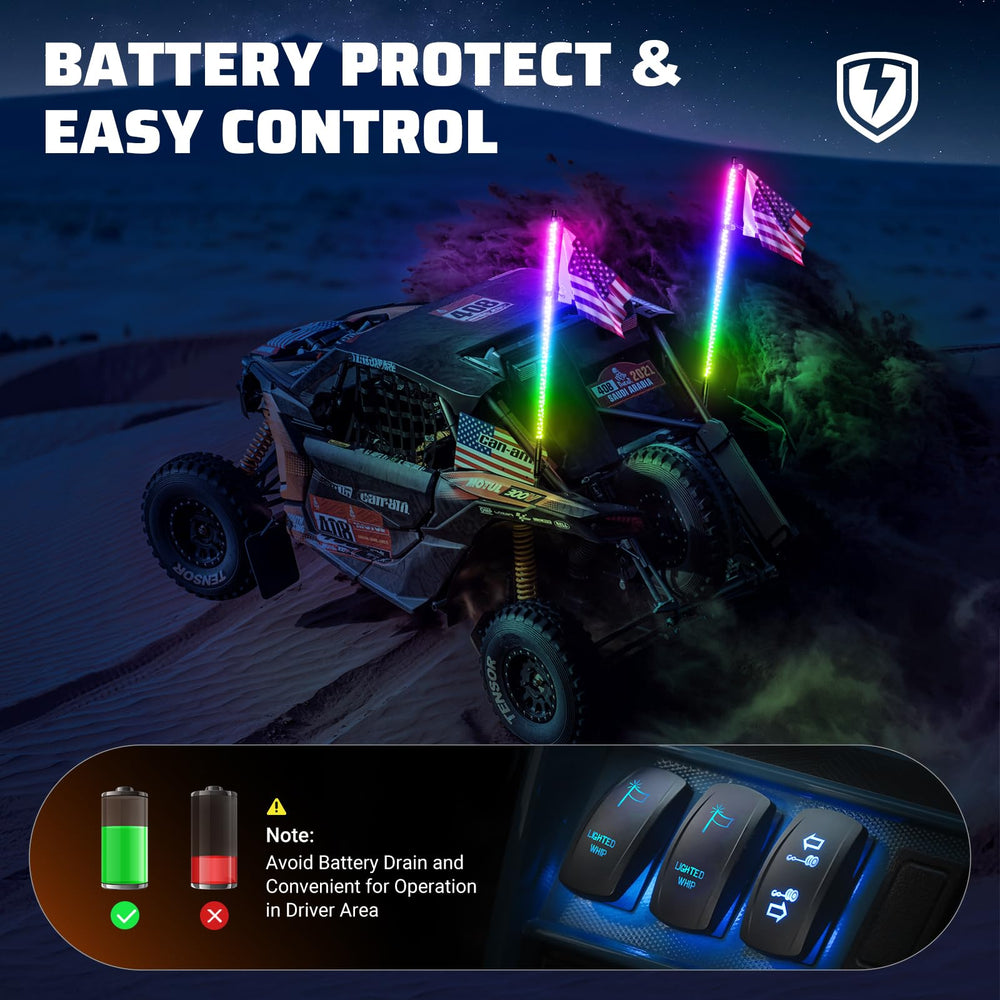 Ehaho remote and app controls showing easy on-the-fly customization
