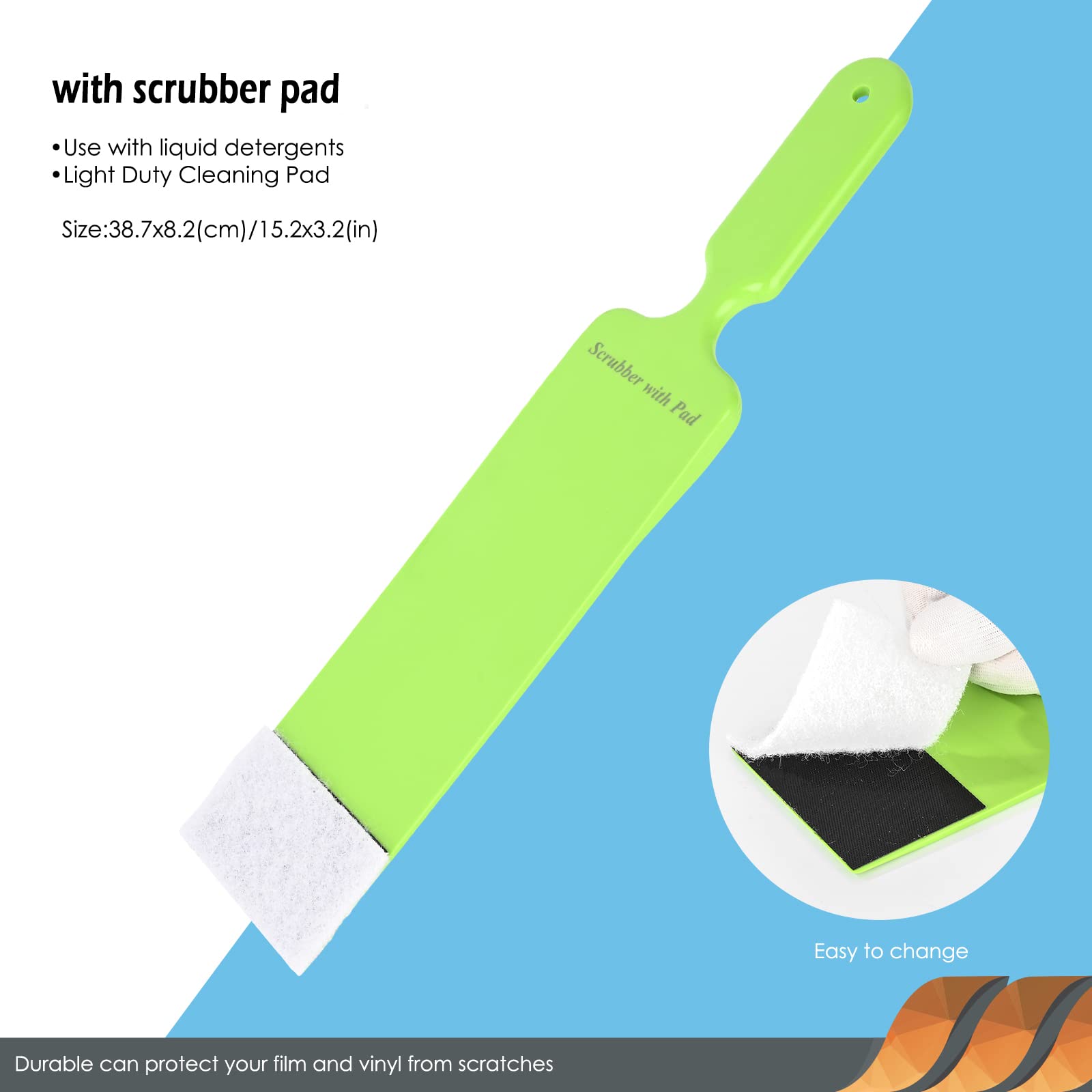 EHDIS angled black plastic edge demonstrating narrow-area access benefit