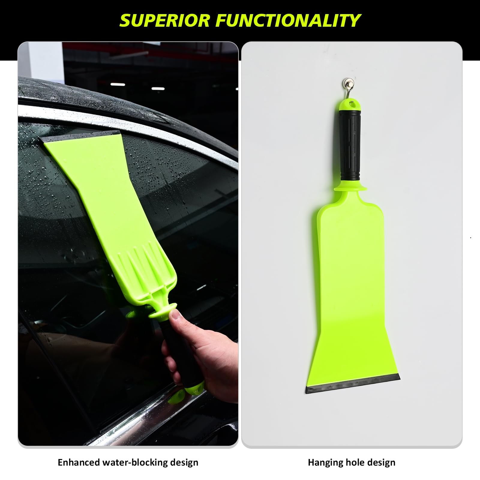 EHDIS handle texture and hanging hole offering secure grip and storage