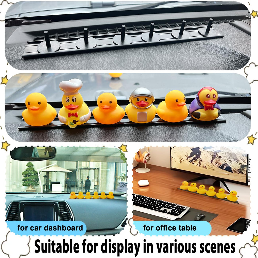 EJDRFN scale shot with ducks showing capacity for up to 12 ducks and display clarity benefit