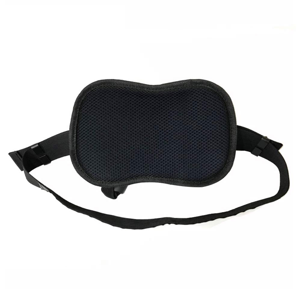 EKDJKK folded extra strap clamped for neat, secure excess storage