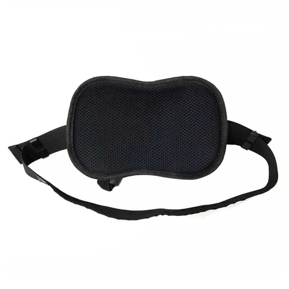 EKDJKK folded extra strap clamped for neat, secure excess storage