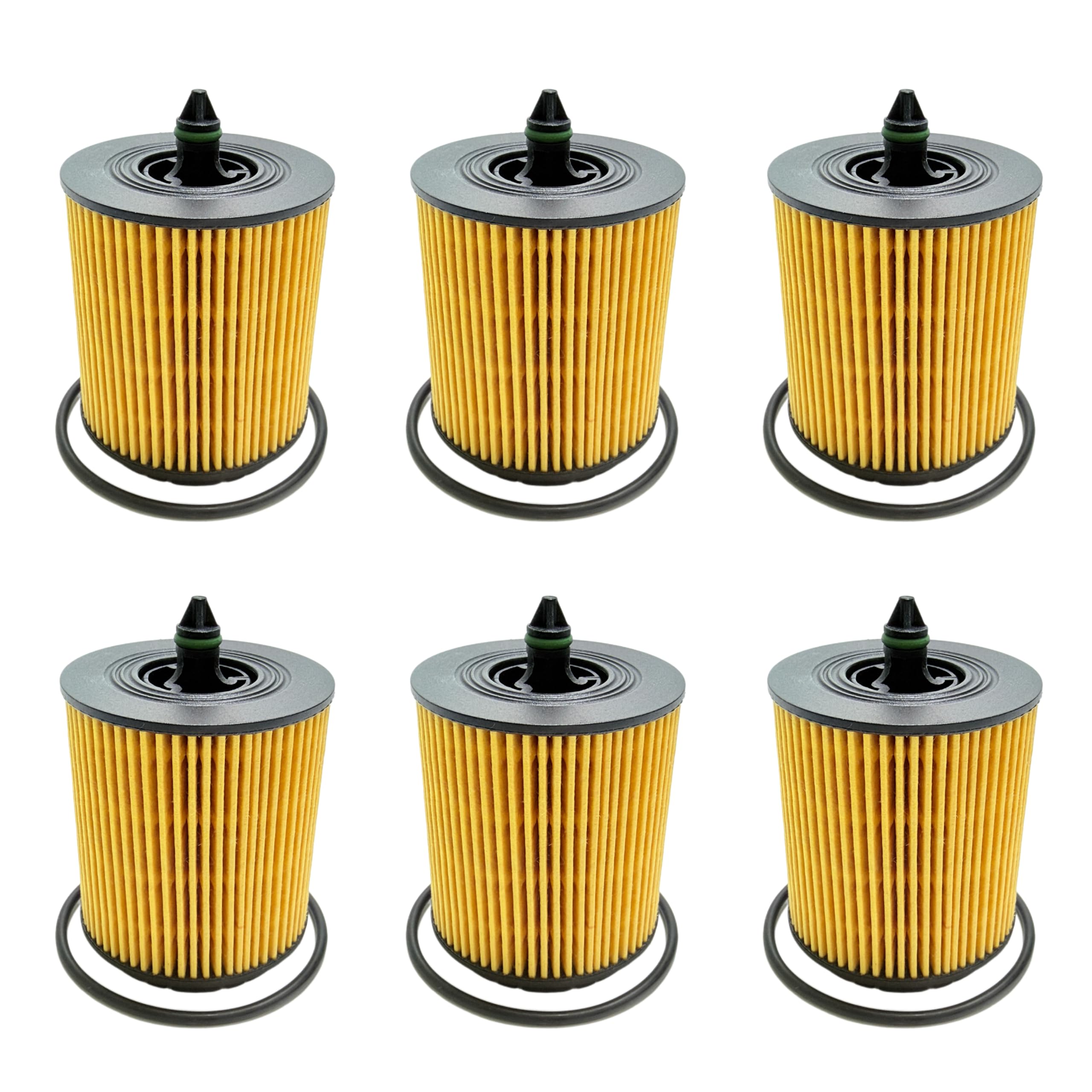 EKIONBY front view of oil filter showing shape and thread for easy identification