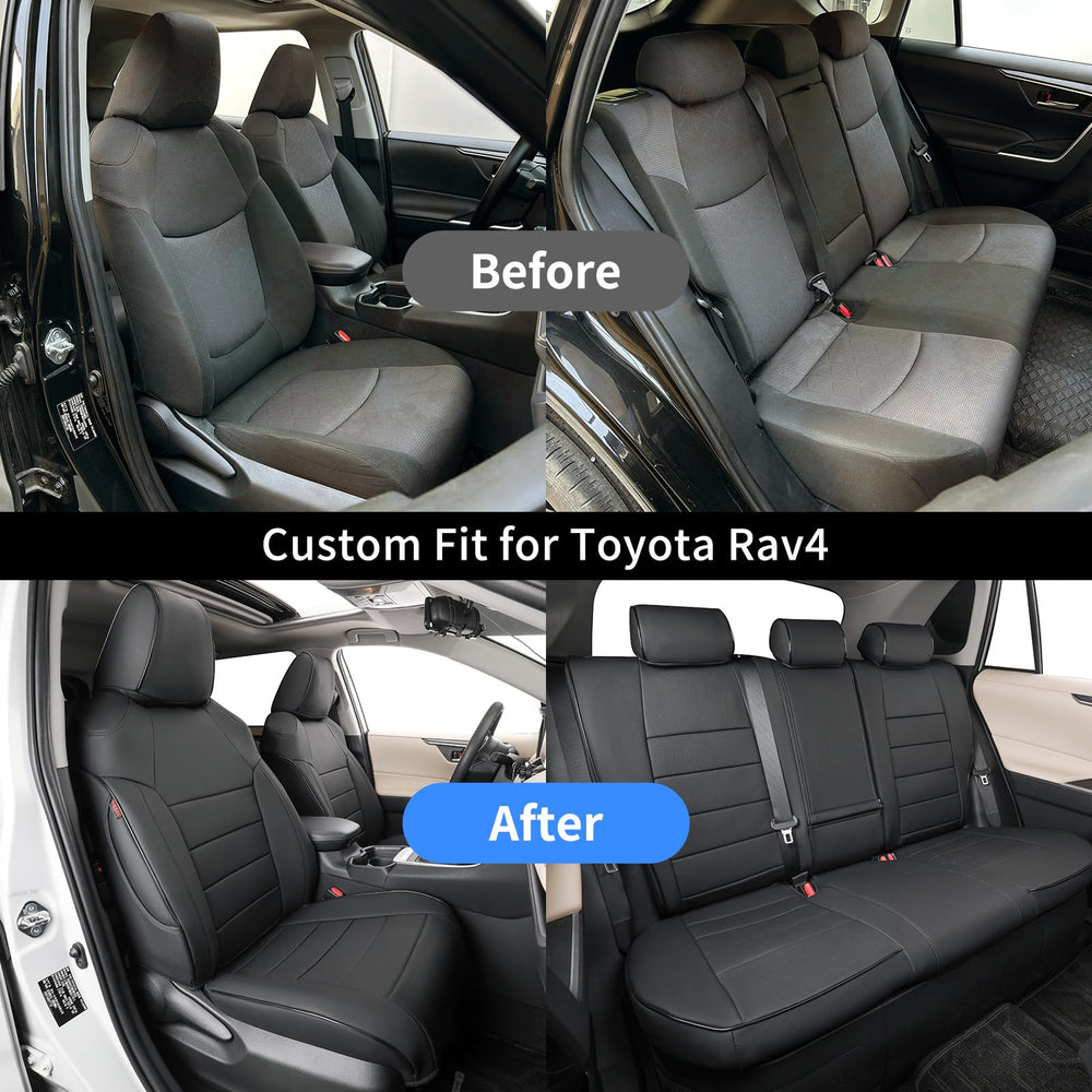 EKR full cabin lifestyle shot showing black covers elevating interior