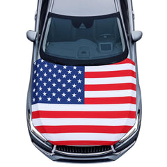 ElaraBerry hood cover front view showing vibrant flag and full coverage benefits