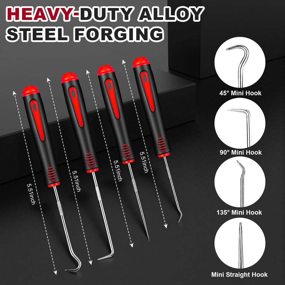EldHus picks and hooks handle detail comfortable grip for precise work