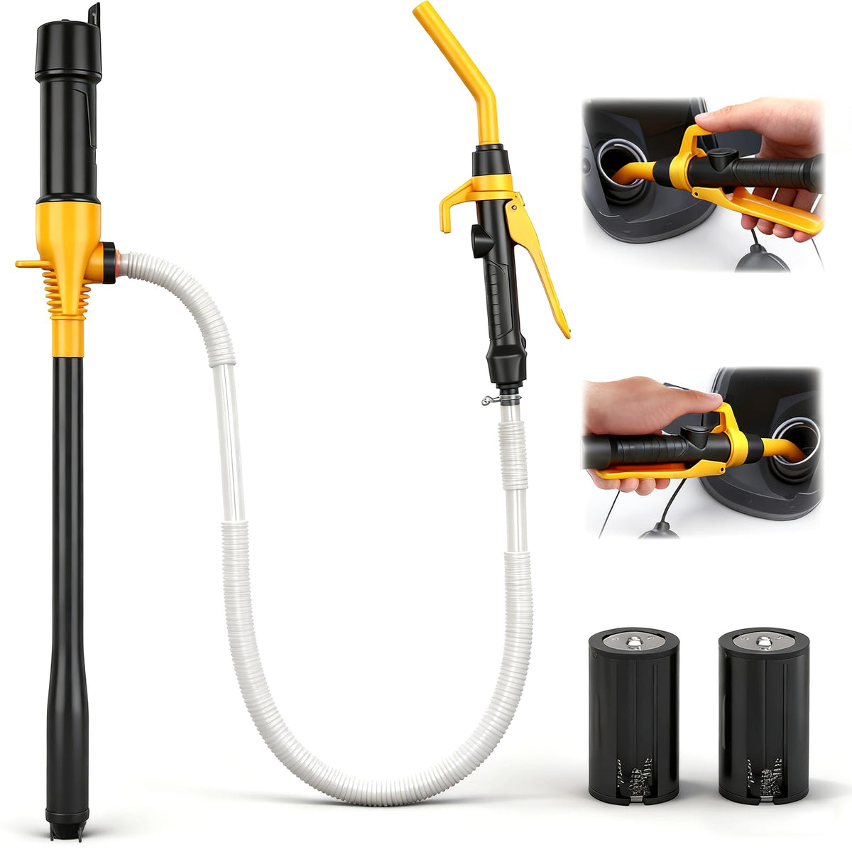 ELEAD front view of portable pump showing compact design and easy handling