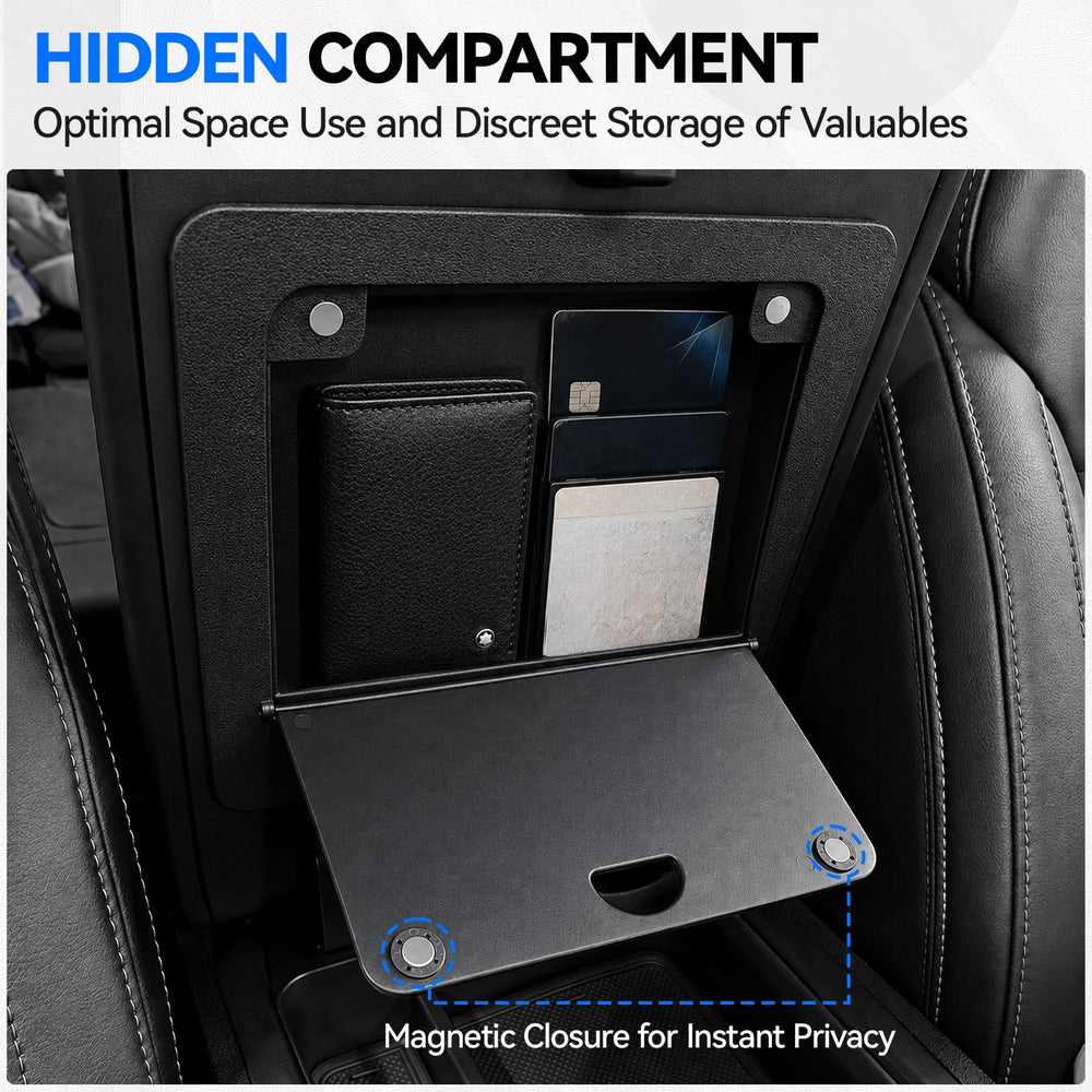 ELECFRESH top view with open armrest demonstrating accessible organization