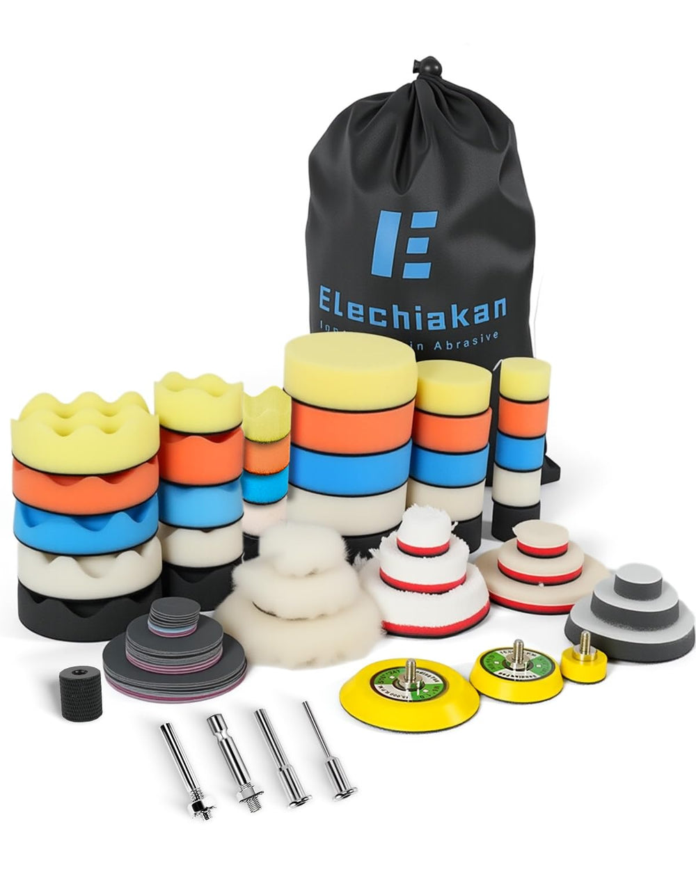 elechiakan front packaging and contents showing full kit for quick identification and portability