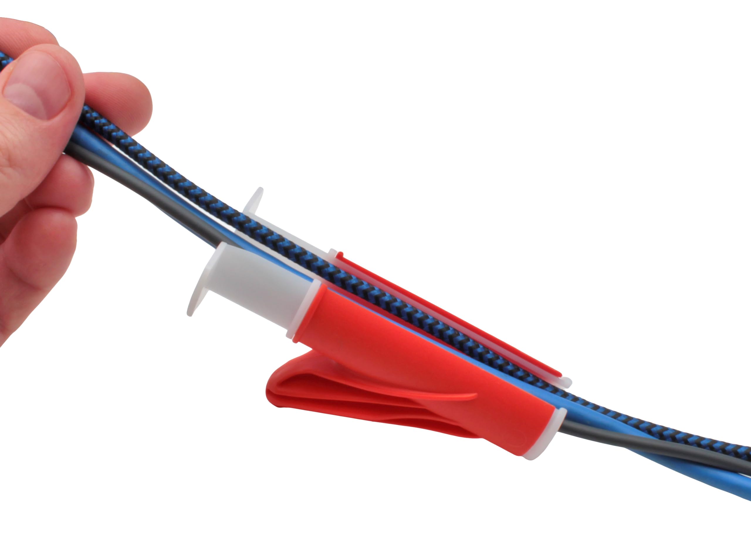 Electriduct ergonomic handle grip detail for comfortable repetitive use