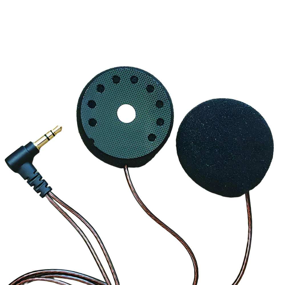 ELFINEAR front view of Ride-VOICEPRO speaker shows clean design and easy replacement benefit