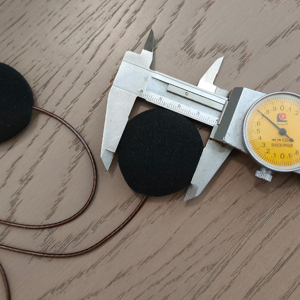 ELFINEAR side profile mounted in helmet illustrating low-profile fit and comfort
