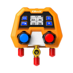 Elitech DMG-2SE front display showing clear pressure readings and fast diagnostics