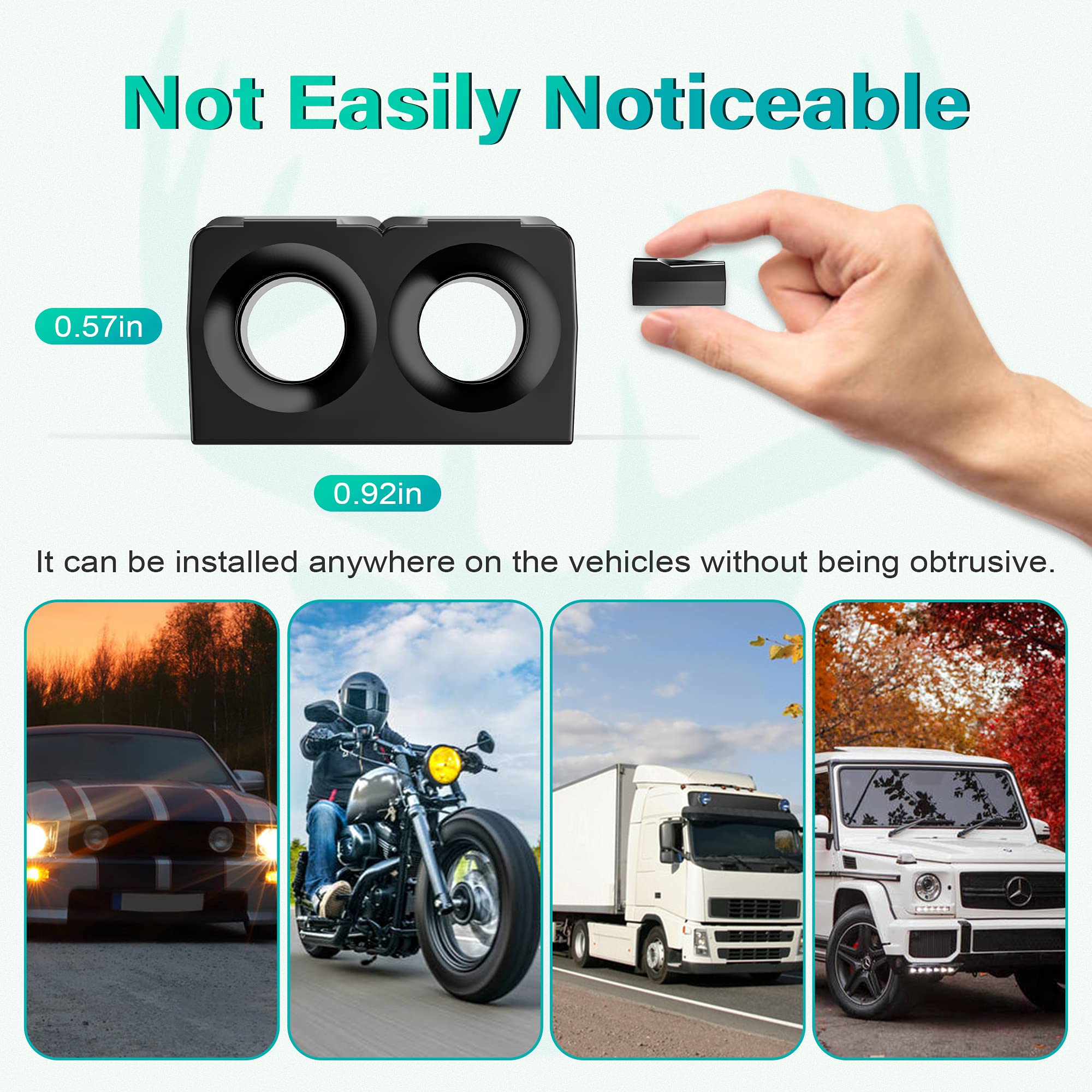 Elook whistle installed on vehicle grille illustrating real-world use