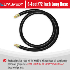 Elyaspedy brass connector close-up demonstrating durable fitting and secure seal