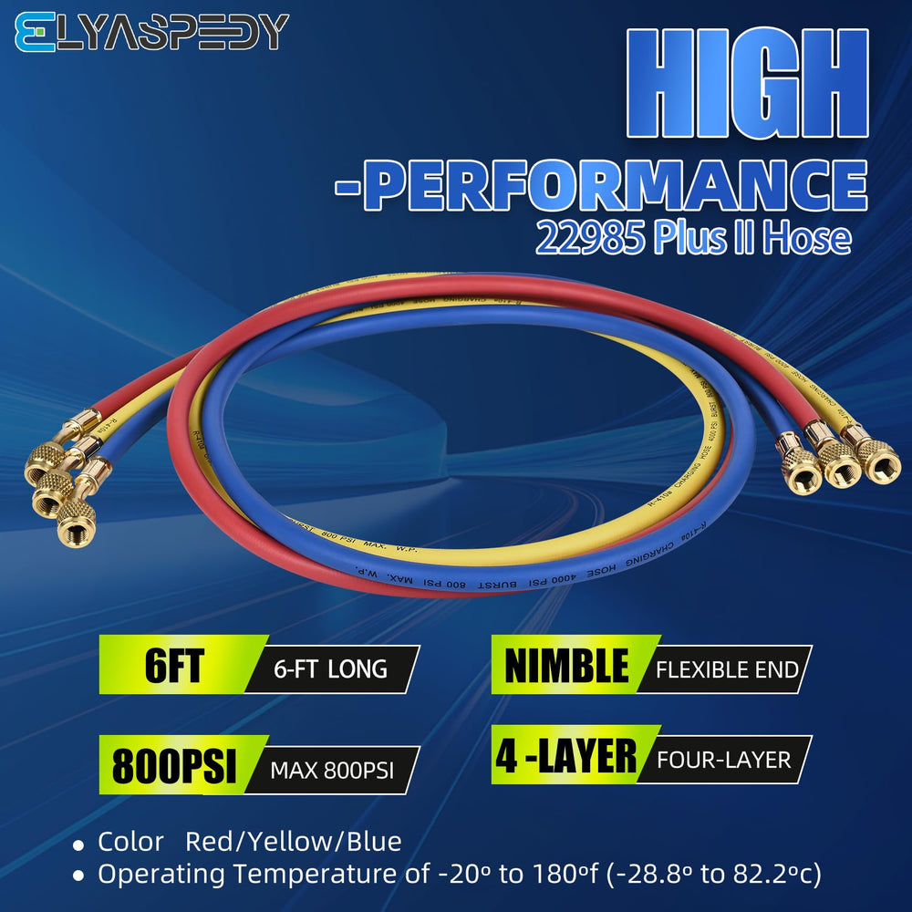 Elyaspedy close-up brass fittings with knurled nuts for secure, leak-resistant connections