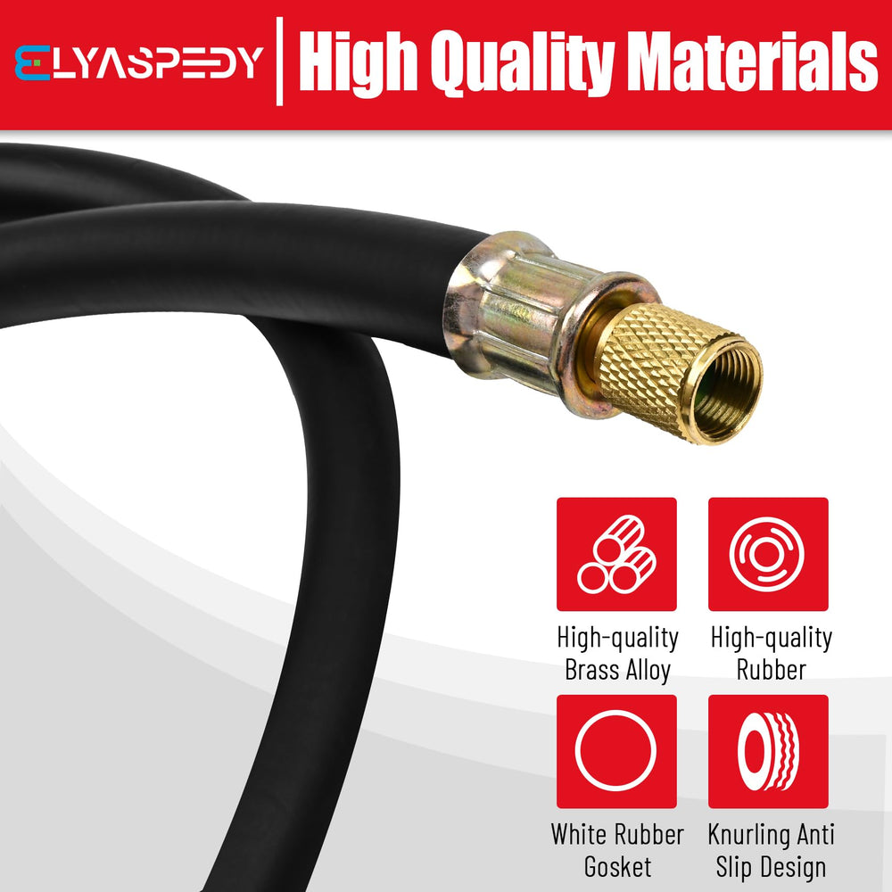 Elyaspedy thread and PTFE gasket detail ensuring leak-resistant connections