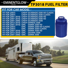 EMINENTGLOW installed under hood on Duramax engine for easy replacement benefit