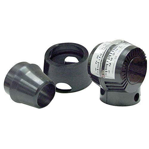 EMPI Pro-Sync two adapters displayed to fit varied carburetors