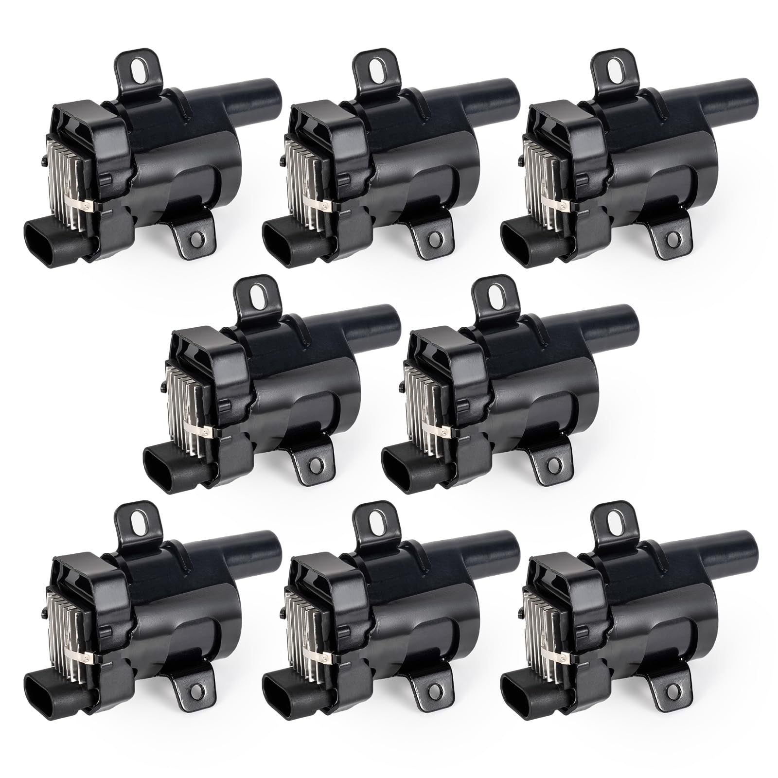 ENA round ignition coil pack front view showing robust housing and easy fit
