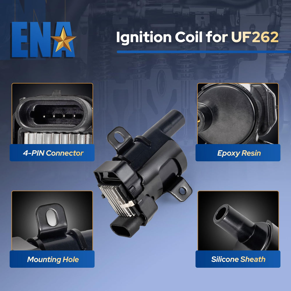 ENA coil pack next to ruler showing dimensions and accurate sizing