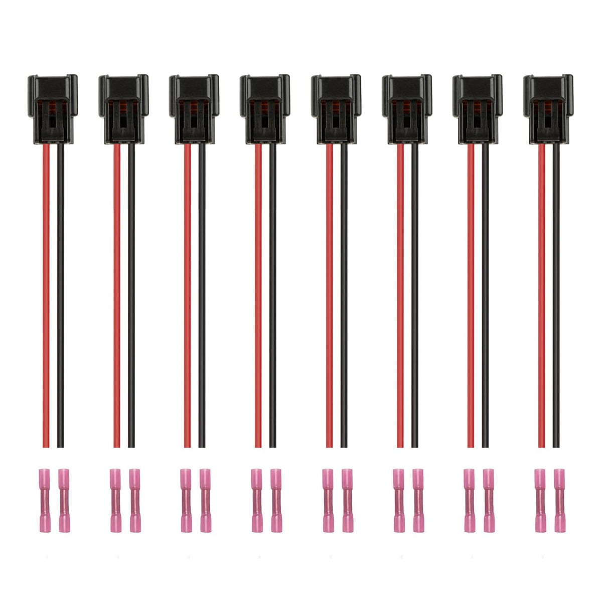 ENA front packaging showing eight ignition coil connectors and easy replacement benefit