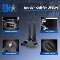 ENA close-up of coil connector and terminals highlighting precise fit and durability