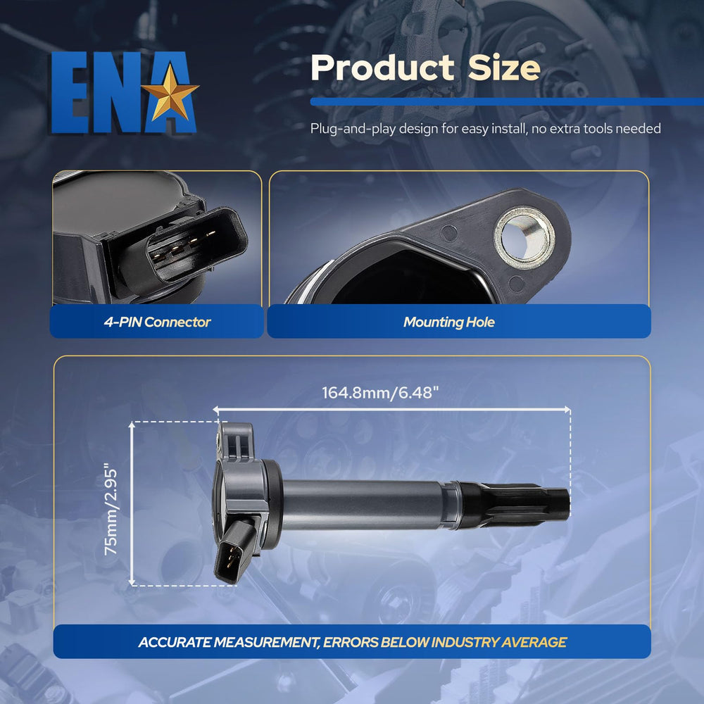ENA ignition coil pack lifestyle garage install demonstrating straightforward swap