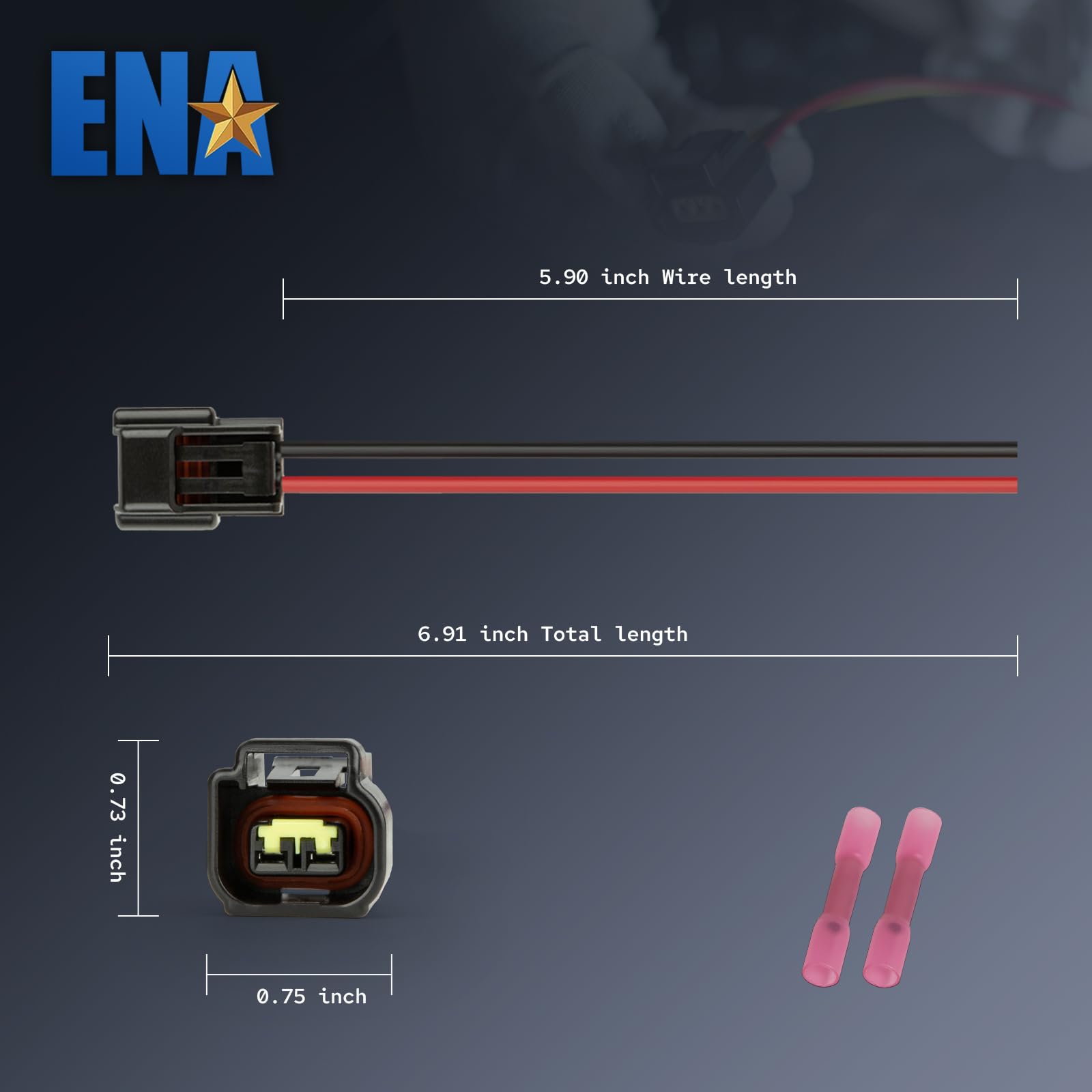 ENA garage installation scene with connector being installed showing fast service benefit
