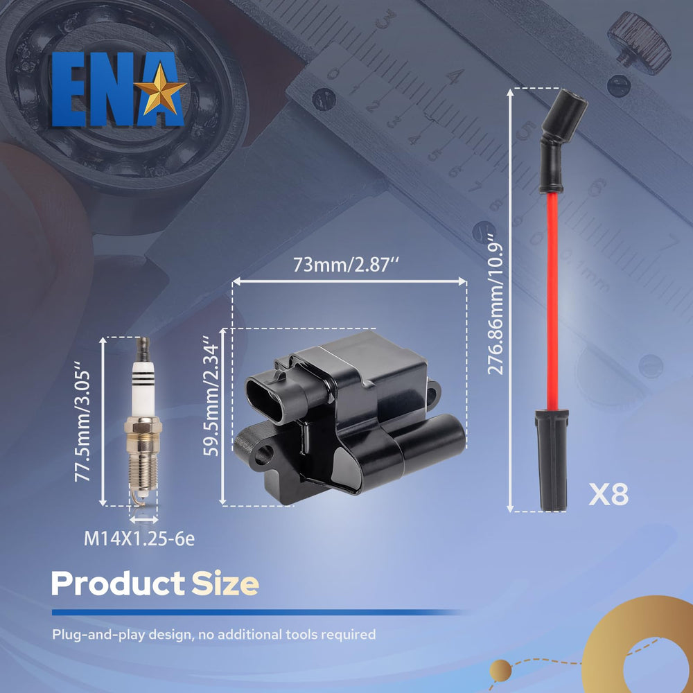 ENA kit beside pickup in garage showing application and ready installation