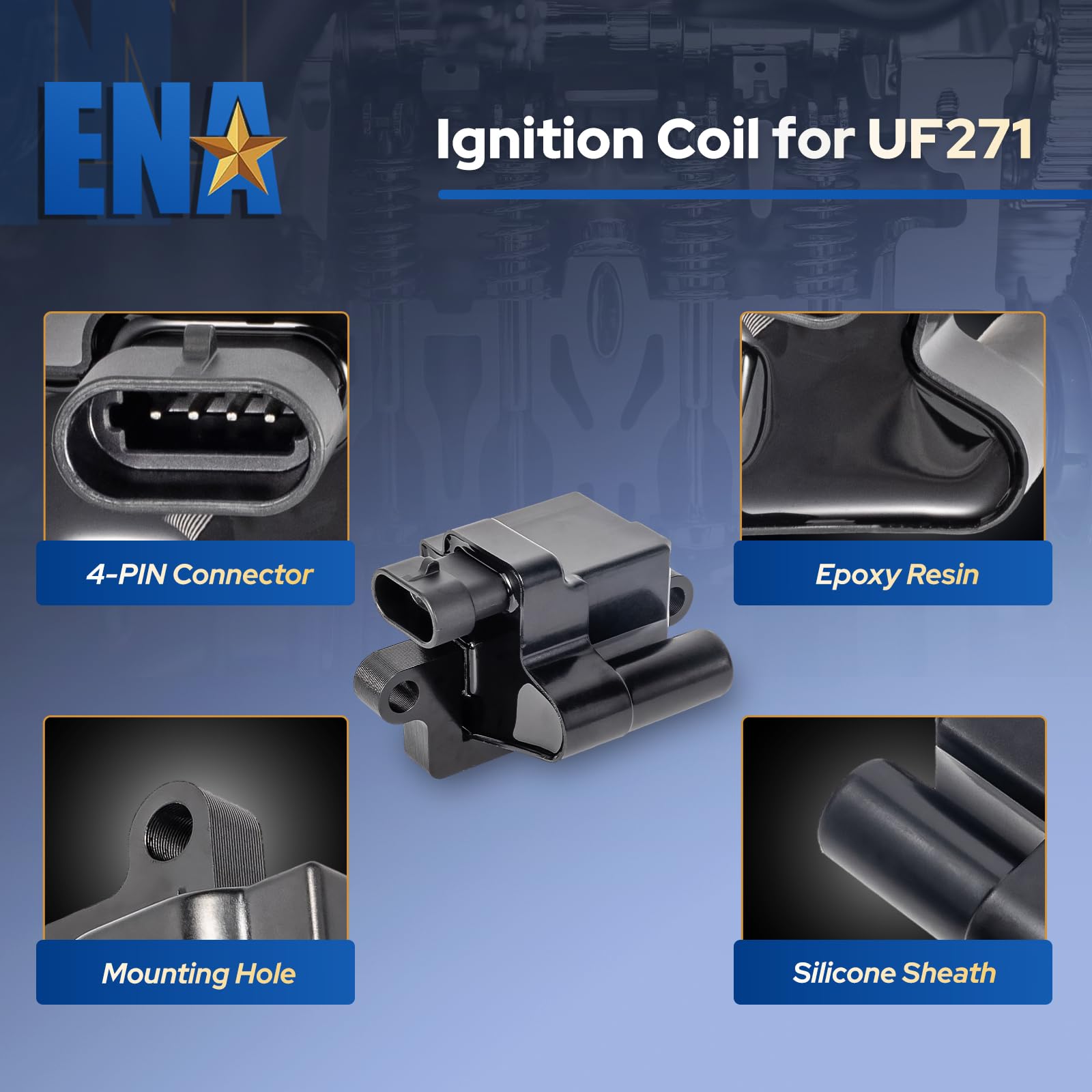 ENA spark plugs in hand showing size and easy handling for swap