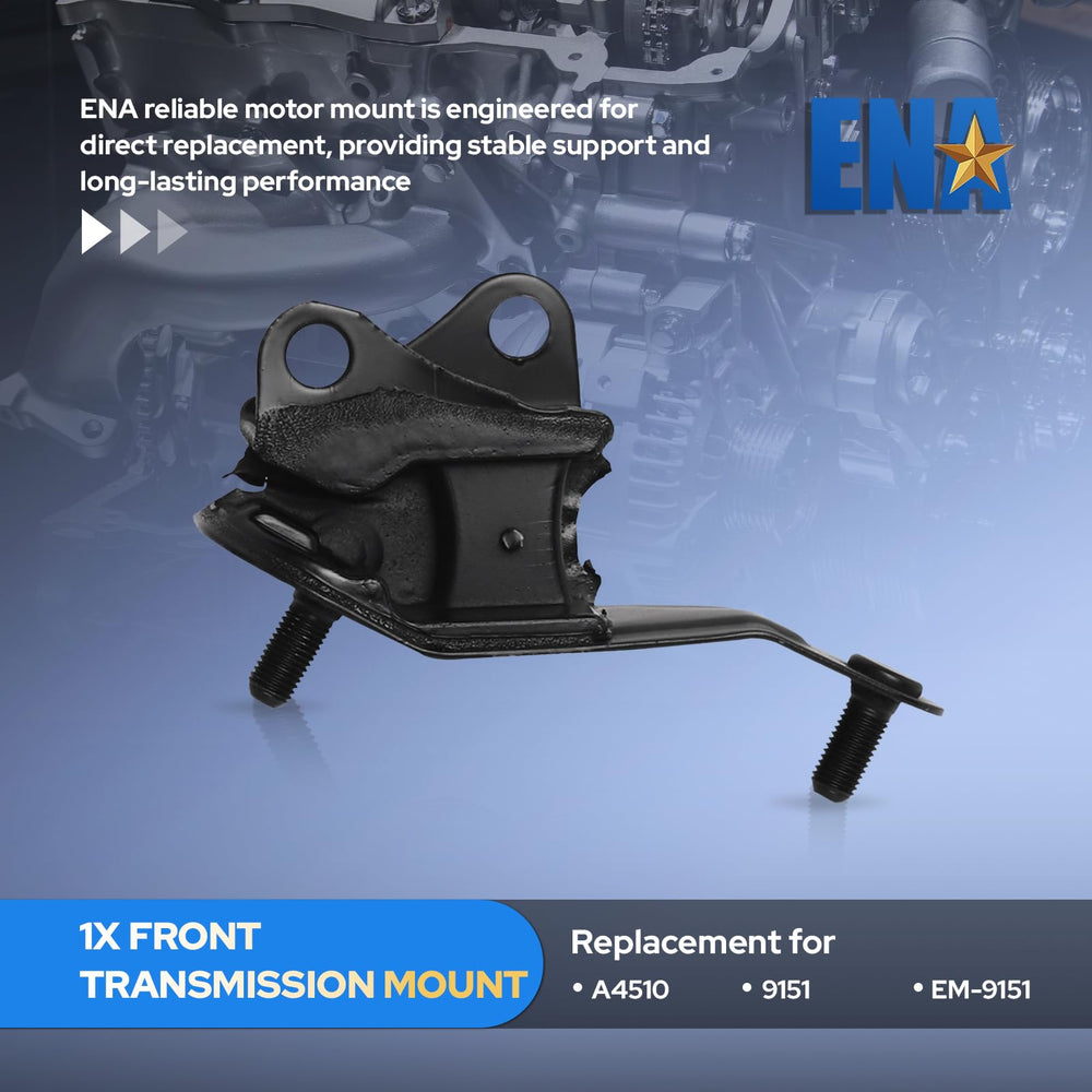 ENA rear motor mount side profile illustrating sturdy mounting points