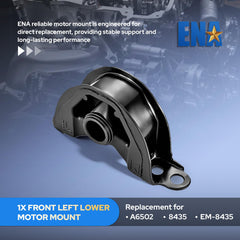 ENA rear motor mount profile demonstrating secure engine support benefit