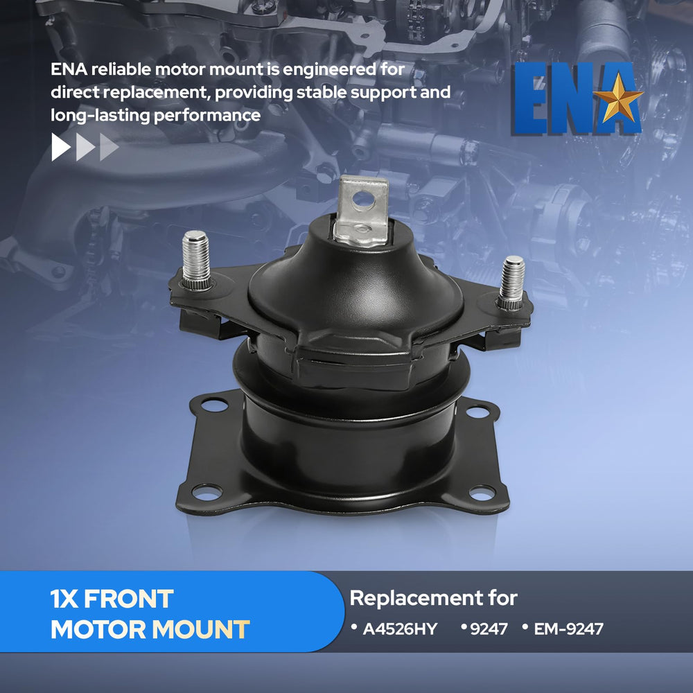 ENA rear transmission mount angled shot showing bolt locations