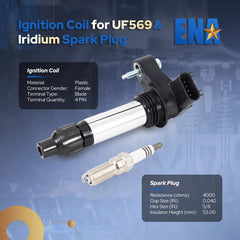 ENA close-up of one ignition coil connector showing precise OE-style fit