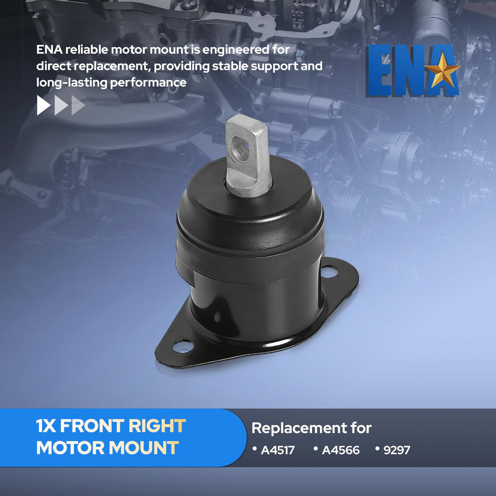 ENA full set of six mounts arranged to display included components