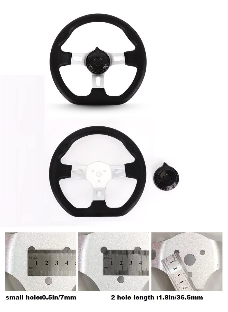Enajucy wheel next to ruler showing 10.5 inch scale for accurate sizing