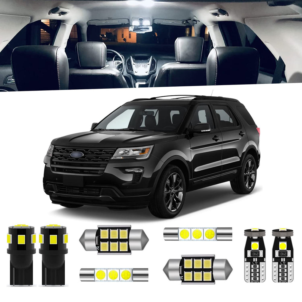 ENDPAGE kit front packaging showing complete 11-piece LED set and benefits