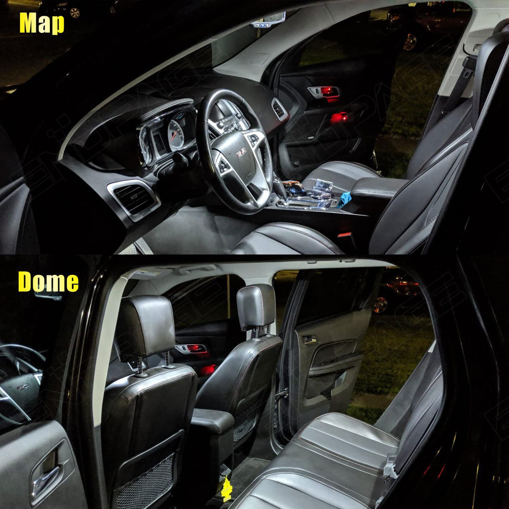 ENDPAGE installed dome and map lights in Explorer improving cabin visibility
