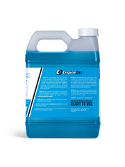 Engine Ice bottle close-up label highlighting premixed formula and benefits