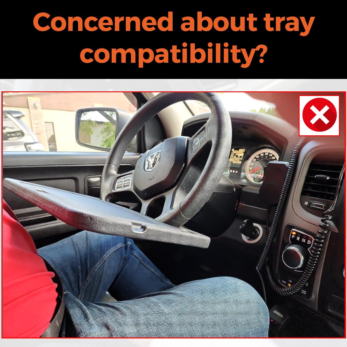 ENRICH UP work side holding tablet and laptop for improved in-car productivity