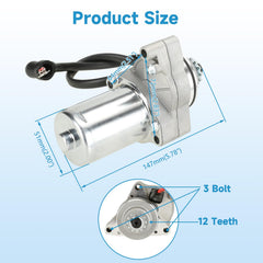 EOPOAYI starter solenoid relay with wiring detail for dependable electrical switching