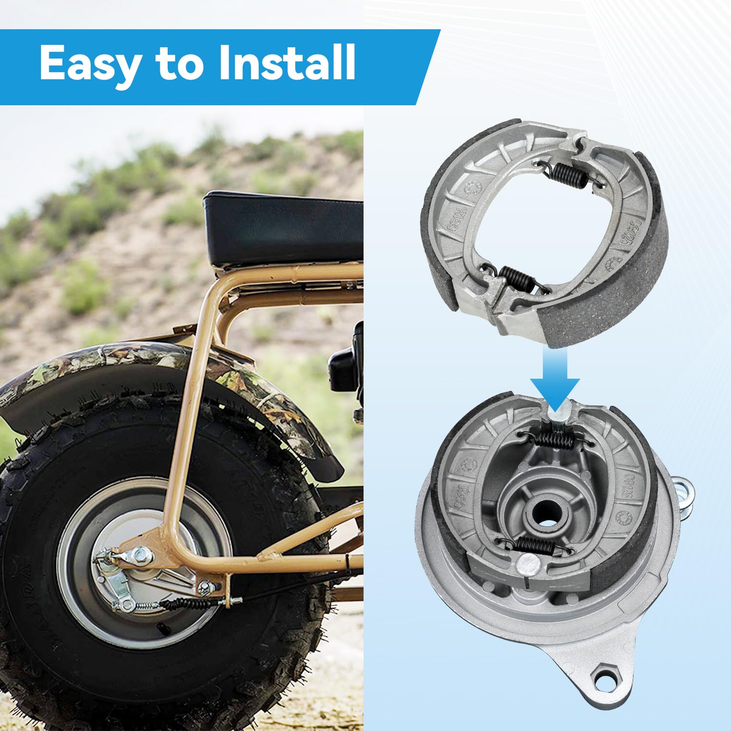 EOPOAYI brake drum side profile highlighting precision machining