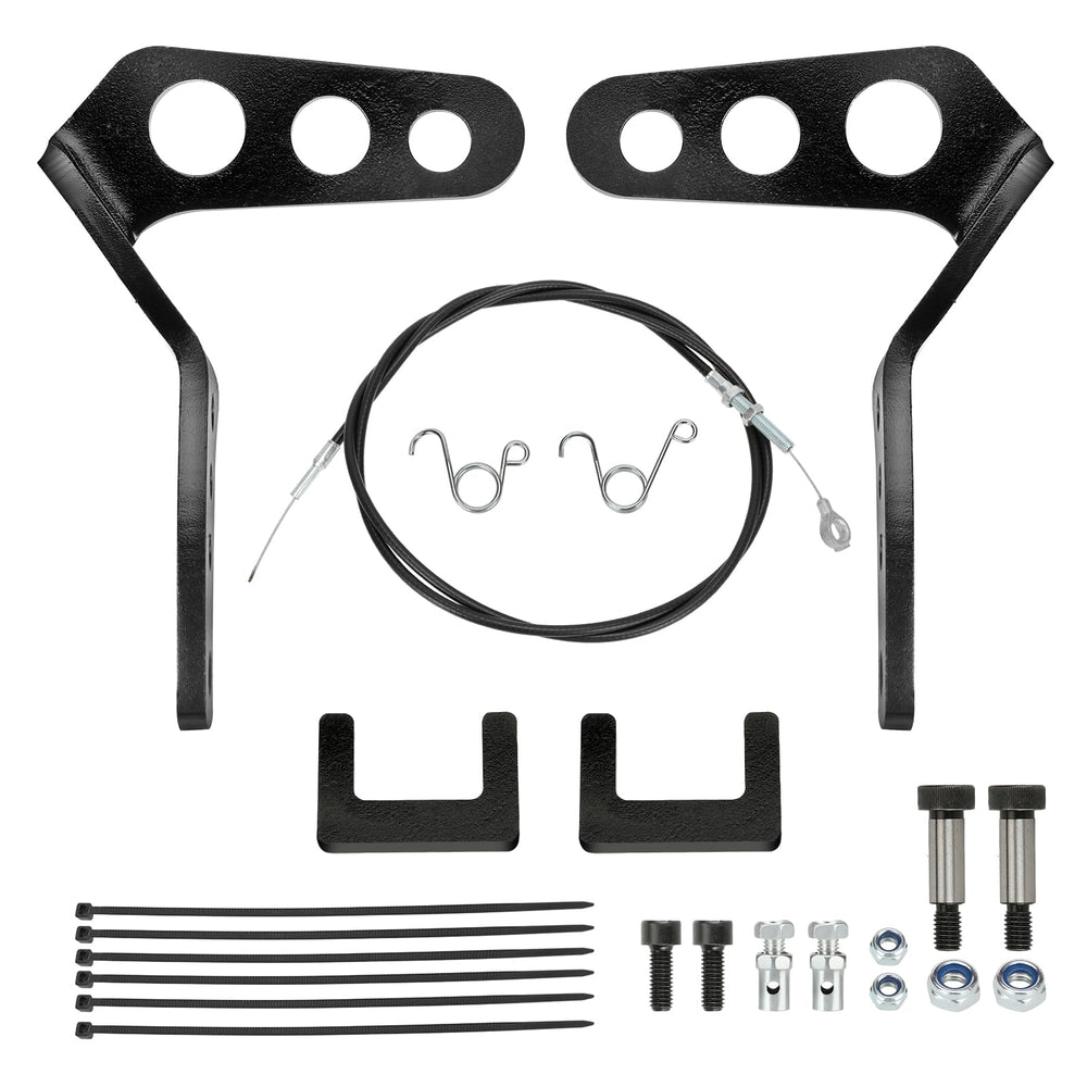 EOPOAYI front packed kit showing all included parts for quick installation