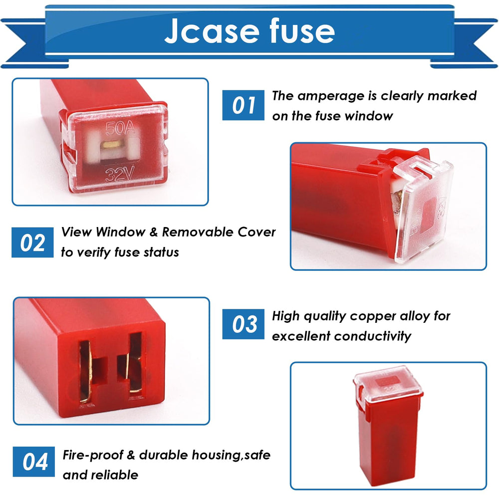 Eoppen cartridge fuses displaying tall and low profiles for varied circuits