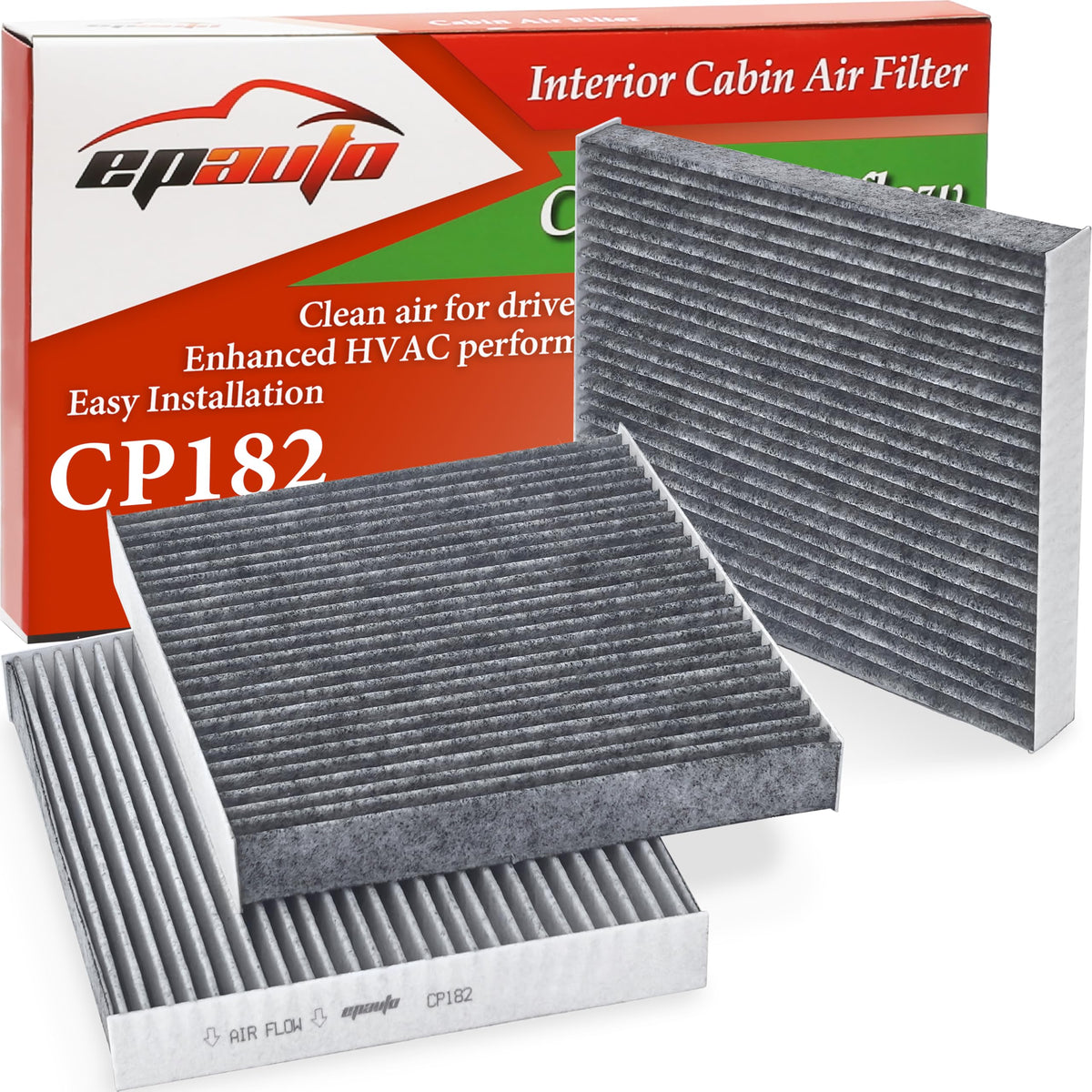 EPAuto CP182 front pack showing product and compatibility, ensures correct fit