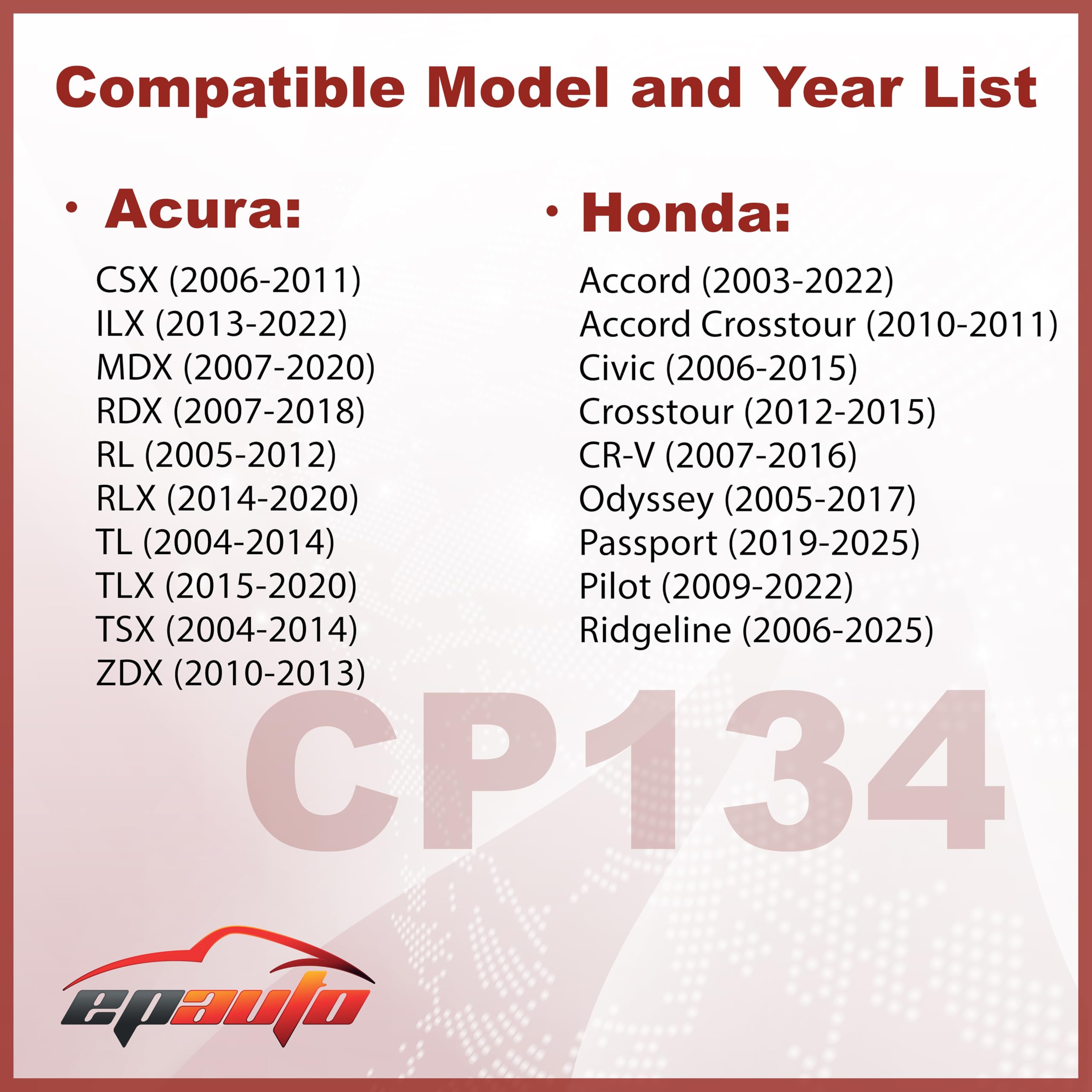 EPAuto CP134 pleated filter close-up showing media texture and better particle capture