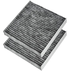 EPAuto filter installed behind glovebox demonstrating quick, user-friendly replacement