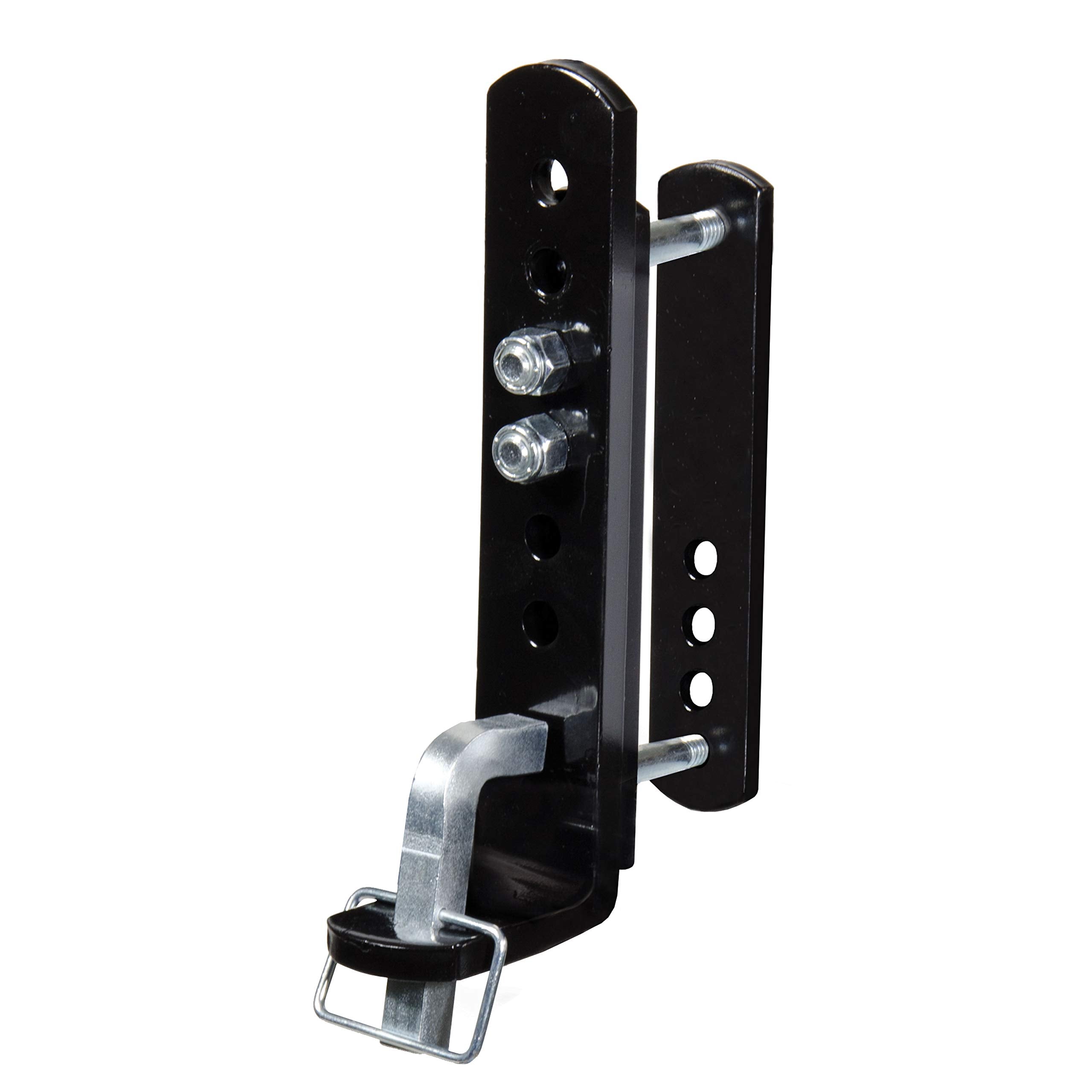 Equal-i-zer front packaging showing bracket kit and hardware for secure sway control