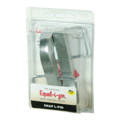EQUALIZER close-up of L-pin shaft highlighting smooth finish and durable construction for reliable fastening